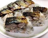 お魚売り場で思いついた、焼き鯖寿司作り方8写真