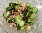 納豆とわかめと胡瓜の酢醤油和え作り方13写真