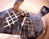 一緒に煮て時短【子持ち黒ガレイの煮魚】作り方3写真