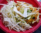 簡単！ズッキーニの中華野菜炒め作り方1写真