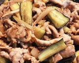 豚こまとナスの☆しょうが焼き☆お弁当にも作り方6写真