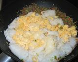 野菜たっぷり！うちのチャーハン作り方4写真