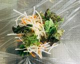 ラップで包んでレンジで20秒 ナムル風作り方2写真
