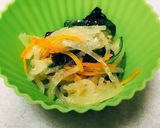 ラップで包んでレンジで20秒 ナムル風作り方4写真