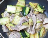 ズッキーニと豚肉のぽん酢炒め地中海風！？作り方12写真