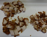 唐揚げ炊き込みご飯簡単めんつゆ2合炊飯器作り方3写真
