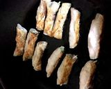 豚肉とキャベツの揚巻き作り方5写真