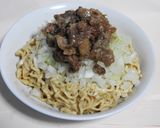 クリームチーズと牛すじの濃厚冷やし麺作り方17写真