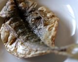 骨も食べる鯵の干物で南蛮鉄フライパン料理作り方7写真