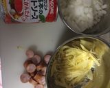 簡単 卵とトマトの朝ごはん作り方1写真