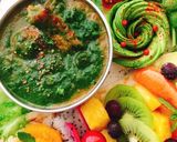 残りカレーをリメイク☆ほうれん草カレー作り方10写真