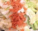 【簡単!】食材2つ☆キャベツと鮭ふり炒め作り方3写真
