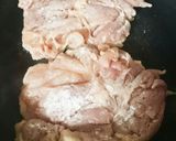 つわり、夏バテに鶏ももソテー塩レモン添え作り方5写真