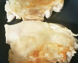 つわり、夏バテに鶏ももソテー塩レモン添え作り方6写真