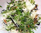ミネラルたっぷり♪空心菜新芽と豆腐サラダ作り方4写真
