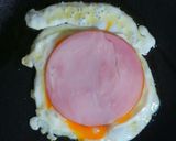 卵焼きトースト　フライパン作り方4写真