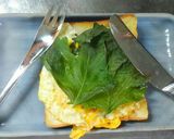 卵焼きトースト　フライパン作り方8写真