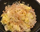 キャベツ、もやし、豚バラの、肉野菜炒め！作り方10写真