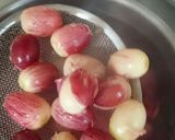 離乳食・乳幼児にぶどうの湯剥き作り方4写真