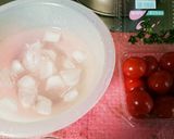 離乳食・乳幼児にプチトマトの湯剥き作り方1写真