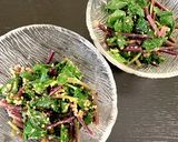 浜防風（はまぼうふう）のごま和え作り方5写真