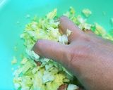 羽根水で作る♢羽根つき餃子♢作り方3写真