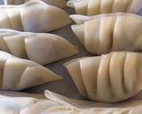 羽根水で作る♢羽根つき餃子♢作り方6写真
