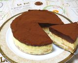 【濃厚】チョコレートチーズケーキ♪作り方23写真