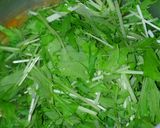簡単♡水菜ときのこ 卵の味噌中華スープ！作り方8写真