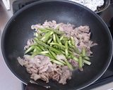 アスパラと豚こま肉のオイスターソース炒め作り方3写真