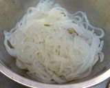 糖質オフ☆しらたきのペペロンチーノ風作り方1写真