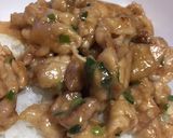 豚こまマヨ丼作り方2写真