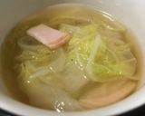 キャベツ&ベーコンのコンソメスープ♬作り方7写真