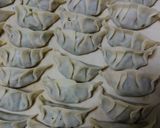ヘルシー☆鮭と春菊の水餃子作り方3写真