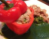 パプリカの肉詰め〜トマトソース作り方7写真