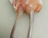 鶏肉下ごしらえ骨付き手羽中の骨抜き下処理作り方12写真