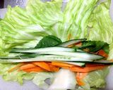 まきまきサラダ作り方1写真