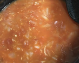 冷え対策に！ エビと豆のトマトスープ作り方9写真