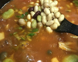 冷え対策に！ エビと豆のトマトスープ作り方13写真