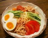 超濃厚冷うどん！豆乳味噌のカルボナーラ作り方13写真