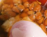 中華スープの納豆おんせんたまごいり！作り方4写真