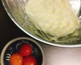 お砂糖なし！卵とクリチのチーズケーキ作り方3写真