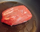 牛たたきの新玉ねぎ茶葉ソースがけ作り方1写真