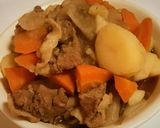 簡単❤️基本の❤️牛肉で肉じゃが作り方5写真