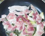 ズッキーニと豚肉のぽん酢炒め地中海風！？作り方5写真