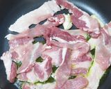 ズッキーニと豚肉のぽん酢炒め地中海風！？作り方4写真