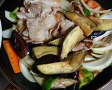 ナス・野菜・豚肉のダシ煮作り方4写真