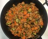 簡単ふわふわ☆鶏肉と胡瓜で夏のオムライス作り方4写真