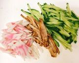 汁なし味噌チーズ冷麺作り方2写真