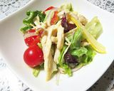 ★鶏ハムのカレーマヨ・サラダ★作り方3写真